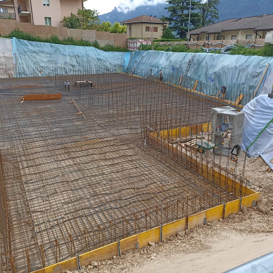 Cantiere residenziale Trento
